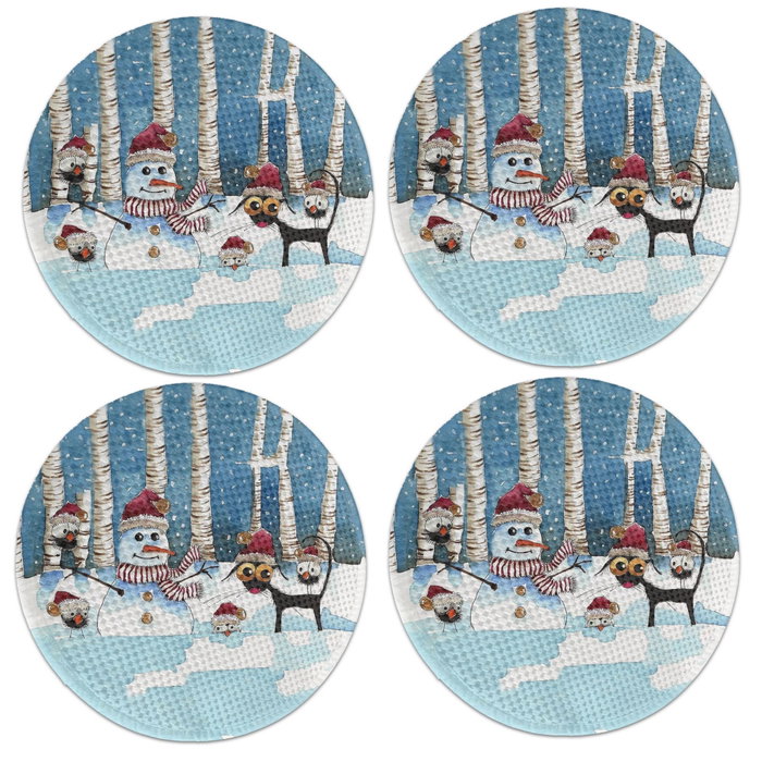 Hermia Salvamanteles Individuales Multicolor Pack de 4